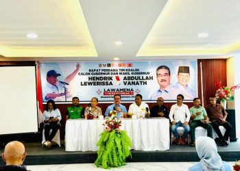 Rapimda Koalisi Tim Pemenangan HL – AV, Assagaf yakin Menang Pilgub 2024