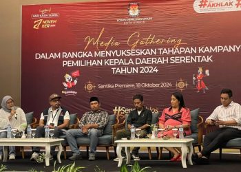 Perkuat Pilkada serentak 2024,  KPU kota Ambon adakan Gatering media