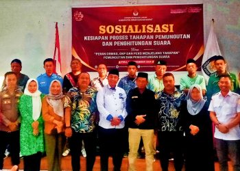KPU SBB Gelar Sosialisasi Kesiapan Pemilu, Gandeng Ormas OKP & Pers