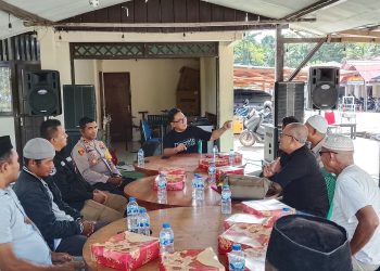 Pemerintah Negeri Luhu Jalin silahturahmi Ke Kapolres SBB, Perkuat Sinergi Demi Keamanan Wilayah.