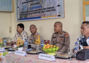 Polsek Nusaniwe dan Sirimau Perkuat Kolaborasi Keamanan Jelang Ramadhan Terhadap Tiga Kelurahan