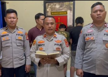 Polsek Bondoala Amankan Tiga Tersangka Pencurian Mesin Perahu, Dua Lainnya Masih Buron