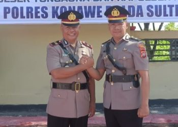 Putra Maluku Asal Negeri Luhu, Iptu Muh Heder Payapo Resmi Jabat Kapolsek Bondoala