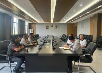 Kapolsek Bondoala Jalin Sinergi dengan Manajemen Keamanan VDNI dan OSS untuk Perkuat Kamtibmas di Kawasan Industri