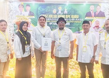 Terpilih Secara Aklamasi Pimpin BPC HIPMI Buru, Hartini Wamnebo Papar Visi Misi
