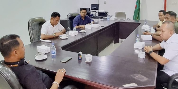 Tatap Muka Dengan Anggota Banggar DPRD ProvMal, KNPI Soroti Dana Hibah 48,6M