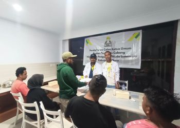 Jelang Penutupan Balon Ketum HIPMI Buru, Tim Pemenangan Hartini Wamnebo Ambil Formulir Caketum