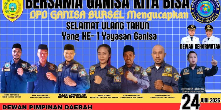HUT Ke-1 GANISA: Satu Tahun Melangkah Bersama Lawan Narkoba