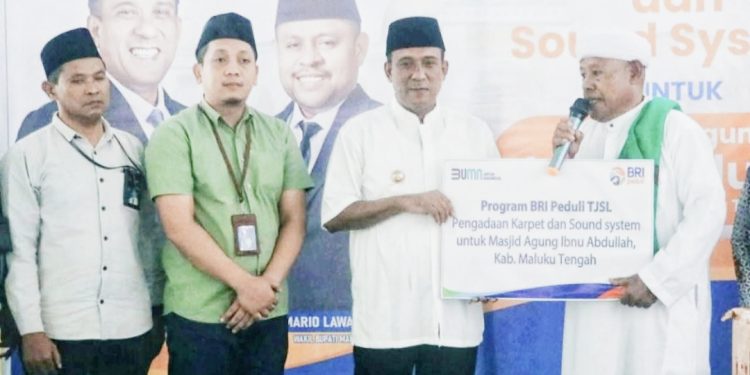 Wujud Kepedulian Sosial, Pemda Malteng Apresiasi BRI Salurkan Bantuan untuk Masjid Agung