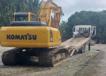 Pemda SBB Gerak Cepat Terjunkan Alat Berat ke Negeri Luhu