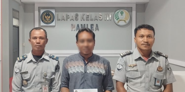 Narapidana Inisial AK Lapas Namlea Dapat Reintegrasi, Di Berikan Status CB. 