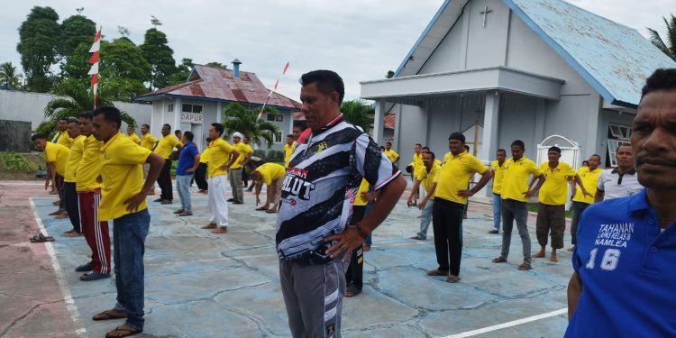 Gelar SKJ PRIMA, Marasabessy Ajak Petugas, Penghuni Lapas, Dan Puskesmas Sawa Jalin Sinergitas