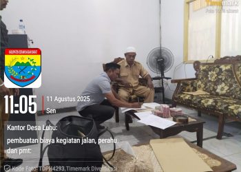 Pemerintah Negeri Luhu Mulai Realisasikan Anggaran Dana Desa Tahap I Tahun 2025