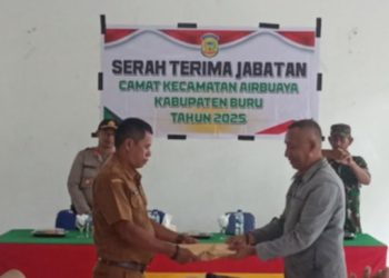Sertijab Camat Baru ,Yusri Duila SH Sah !! Jadi Camat Airbuaya