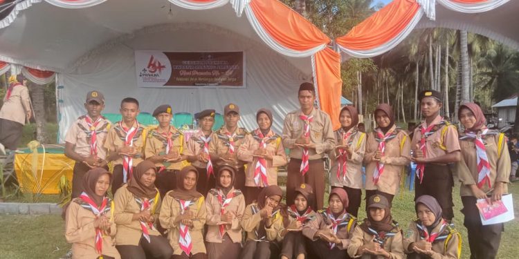 Jelang HUT Ke 64 Pramuka. Sebanyak 26 Peserta SMKN 5 Buru Siap Mensukseskan