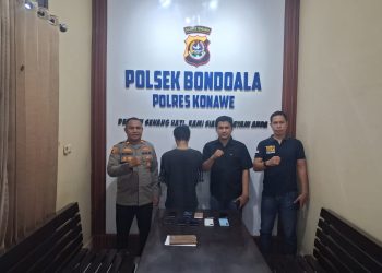 Gerak Cepat Polsek Bondoala, Pelaku Pembobolan Konter HP di Morosi Dibekuk Bersama 10 Unit Barang Bukti