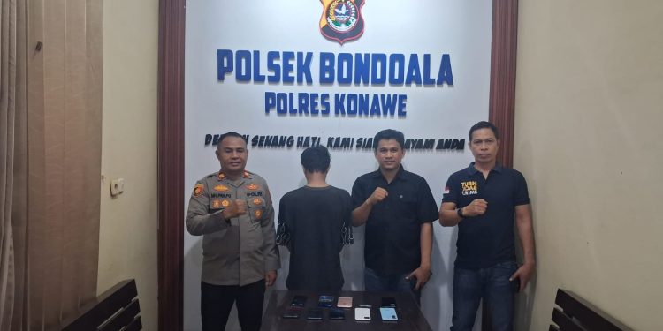 Gerak Cepat Polsek Bondoala, Pelaku Pembobolan Konter HP di Morosi Dibekuk Bersama 10 Unit Barang Bukti