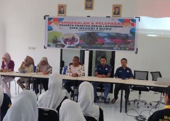 87 Siswa Kelas XII SMKN 3 Buru Gelar Program PKL Unggulan