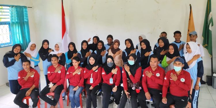 SMK 5 Buru Berkolaborasi Dengan Puskesmas Bara Gelar CKG