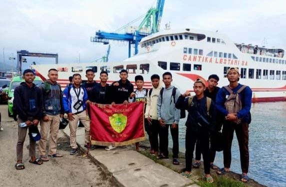 Kontingen Volly Ball SMK 1 Buru Turut Ambil Bagian Event Cup Gubernur Maluku