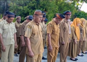 Giat Senin Pagi, Upacara Bendera Di SMA Negeri 3 Buru