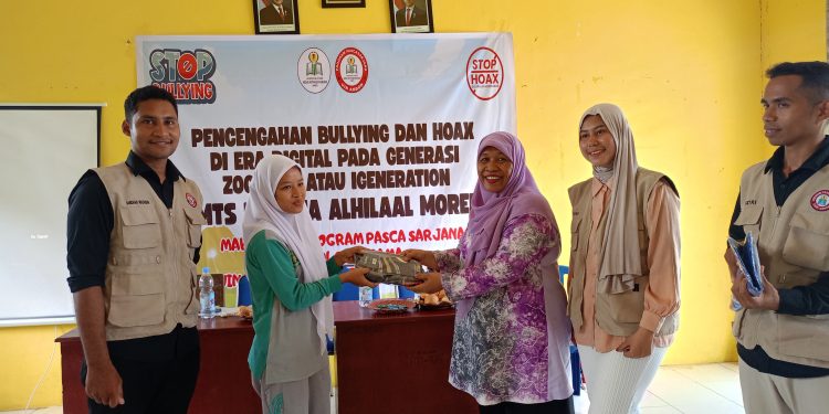 Pencegahan Bullying dan Hoaks di Era Digital Mahasiswa UIN Ambon Sasar Pelajar Morela