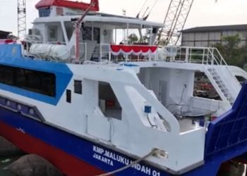 KMP Maluku Indah Sambungkan Hitu dan Luhu, Dorong Mobilitas Warga