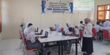 TKA Gelombang 2 Usai, Hari Pertama Hingga Kedua Berjalan Sukses, Ungkap Kepsek SMKN 8 Buru