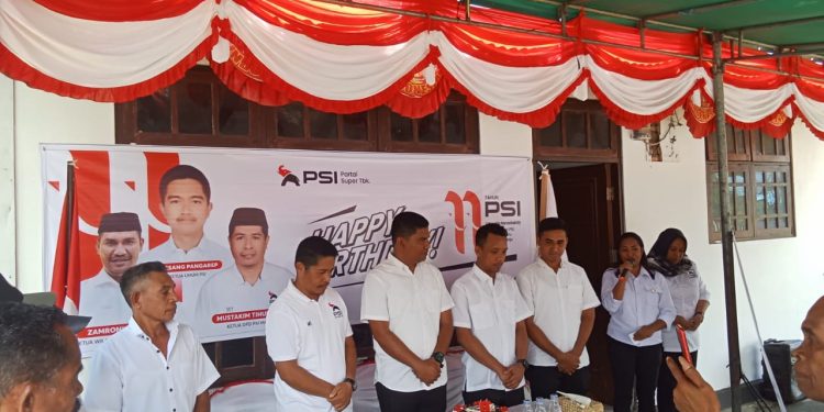 Pesan Ketum Kaesang di Momentum 11 Tahun PSI Disambut Manis, Tihurua: Malteng Perkuat Konsolidasi dan Soliditas Kader