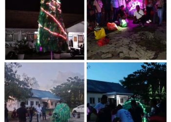 Semangat Natal Menyala di Dinas Pendidikan Maluku Tenggara: Pegawai Gelar Kegiatan Membuat Pohon Natal Bareng, Tancapkan Semangat Gotong Royong dan Harapan Bagi Pendidikan