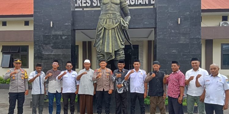 Kapolres SBB Adakan Pertemuan Bersama Pemdes Luhu-Iha, Bahas Penyelesaian Konflik Tambang