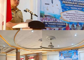 Wakil Bupati Malra Buka Forum OPD Bidang Pendidikan 2027 – Ajak Semua Pihak Berkontribusi Menuju “Malra Cerdas”
