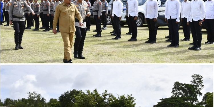 Apel Gelar Pasukan Operasi Ketupat 2026 Digelar di Tiakur