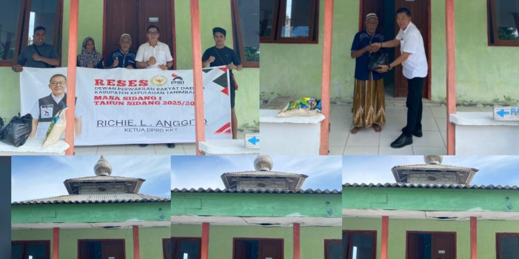 Ketua DPRD KKT Gelar Reses dan Berbagi Sembako ke Masyarakat