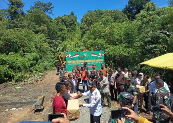 Groundbreaking Jembatan Garuda di Kaibobu, Pemkab SBB Dorong Konektivitas dan Ekonomi Daerah