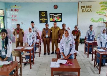 Kacab Sambangi SMAN 6 Buru, 110 Siswa Kelas Xll Antusiasme Hadapi US