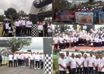 Antusiasme Tinggi, Ribuan Peserta Ikut Jalan Santai Menyongsong Hardiknas di Malra