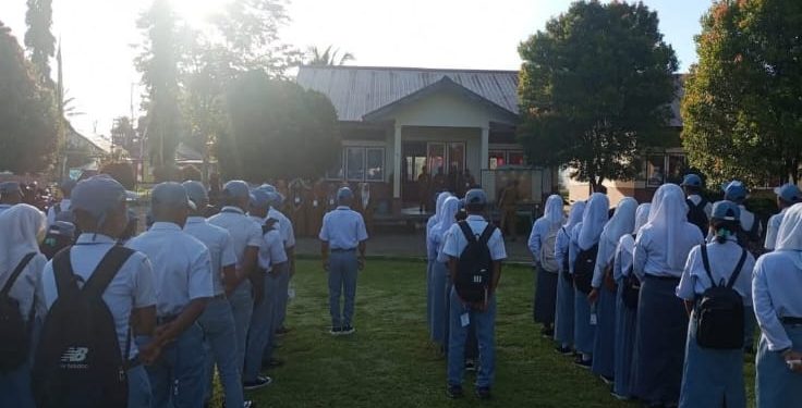 70 Siswa Kelas Xll SMAN 9 Buru Stabil Hadapi US Di Hari Ke Empat