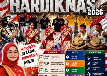 Gabungkan Warisan Budaya dan Zaman Now, Festival Hardiknas 2026 Siap Hadirkan Kemeriahan Selama Tiga Hari