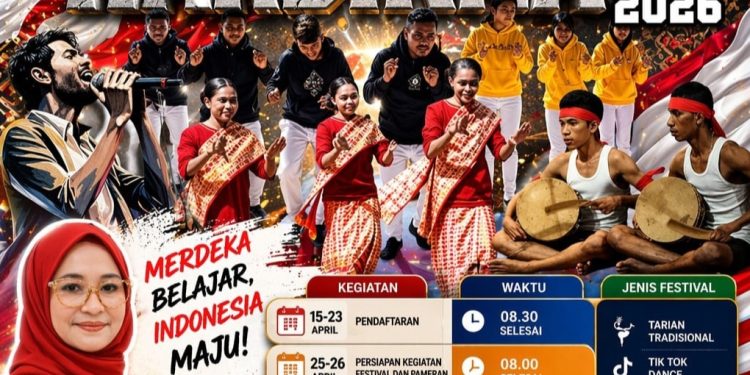 Gabungkan Warisan Budaya dan Zaman Now, Festival Hardiknas 2026 Siap Hadirkan Kemeriahan Selama Tiga Hari