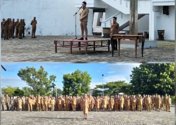 Bupati Ricky Jauwerissa Pimpin Apel ASN, Tekankan Integritas dan Pelayanan Publik