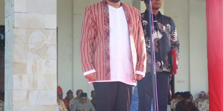 Wabup Sudarmo Pimpin Upacara Hardiknas Tahun 2026.Tegaskan Pendidikan Sebagai Pondasi Utama