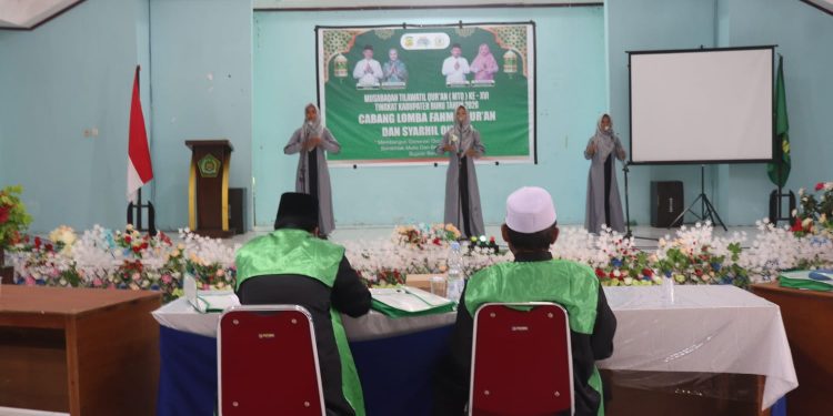 Lomba Fahmil Qur’an Dan Syarhil Qur’an, Tiga Putri Asal SMAN 6 Buru Tampil Memukau