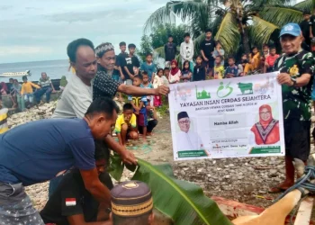 Turaya Samal Kawal Gerakan Sosial Yayasan Indah: Distribusi Qurban Menjangkau Pelosok Maluku