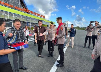 Bupati Ricky Jauwerissa Sambut Kunjungan Kerja Kapolda Maluku di Tanimbar