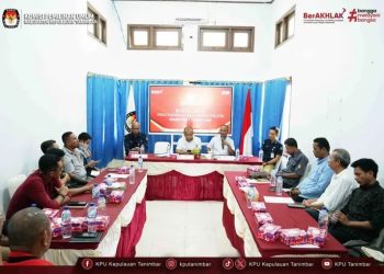KPU Tanimbar Perkuat Validitas Data Parpol, Gelar Sosialisasi Pemutakhiran Sipol 2026
