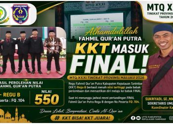 Kafilah Tanimbar Mengguncang MTQ Maluku 2026, Fahmi Qur’an Putra Melaju ke Final dengan Nilai Tertinggi