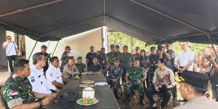 Bupati Ricky Jauwerissa Dampingi Gubernur Maluku Tinjau Kesiapan Groundbreaking PSN Blok Abadi Masela di Lermatang
