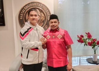 Kader Senior PDIP Maluku Mohamad Tadi Salampessy Temui Ketua PSI Kaesang Pangarep
