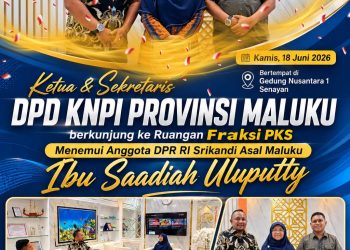 DPD KNPI Provinsi Maluku Audiensi dengan Anggota DPR RI Saadiah Uluputty, Bahas Masa Depan Generasi Muda dan Sinergi Pembangunan Maluku